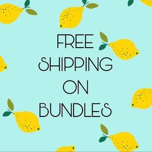 Bundle for free shipping!!